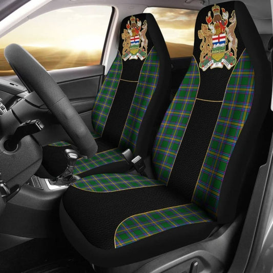 Canada Alberta Coat Of Arms Car Seat Covers