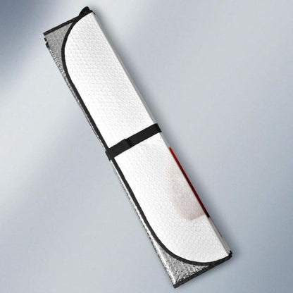 Santa Hat Cute Kitten HdK Car Sun Shade