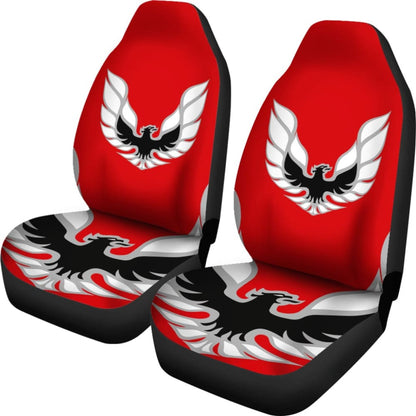 Pontiac Firebird Red Themed Car Seat Covers Custom