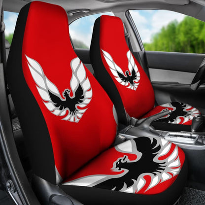 Pontiac Firebird Red Themed Car Seat Covers Custom