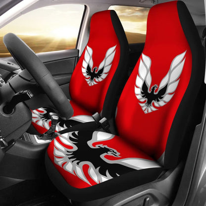 Pontiac Firebird Red Themed Car Seat Covers Custom