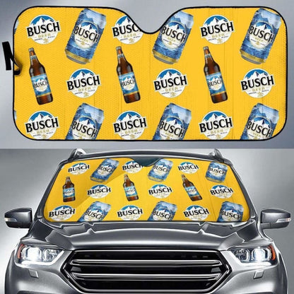Busch Car Sun Shade Auto Sun Visor For Beer Lover