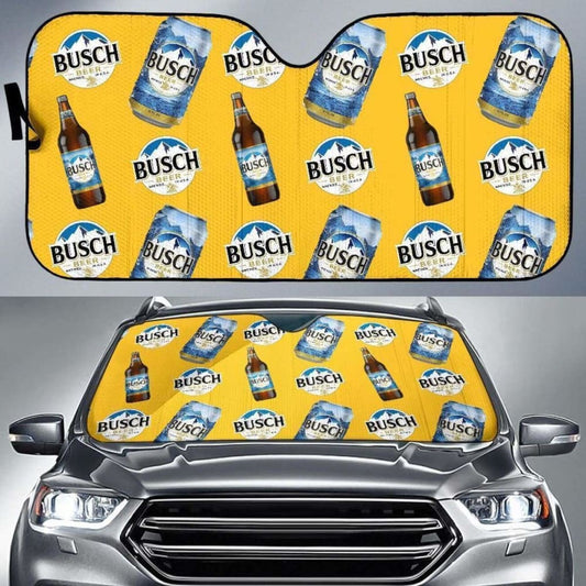 Busch Car Sun Shade Auto Sun Visor For Beer Lover