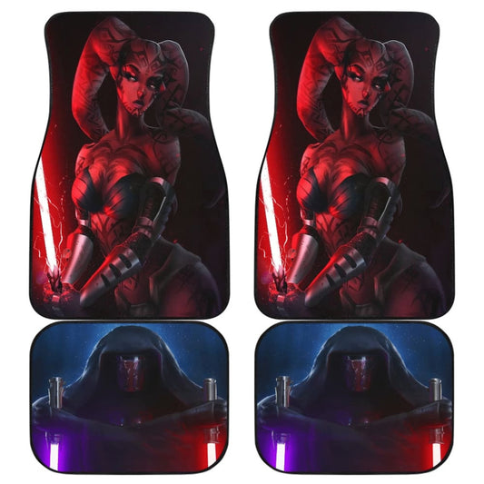 Darth Raven And Darth Talon Star Wars Lightsaber Car Floor Mats