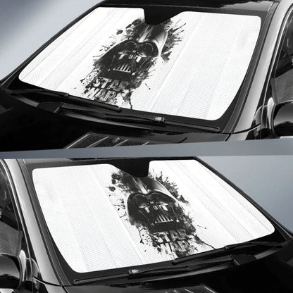 Darth Vader Head Explode Star Wars Car Auto Sun Shade