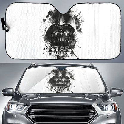 Darth Vader Head Explode Star Wars Car Auto Sun Shade