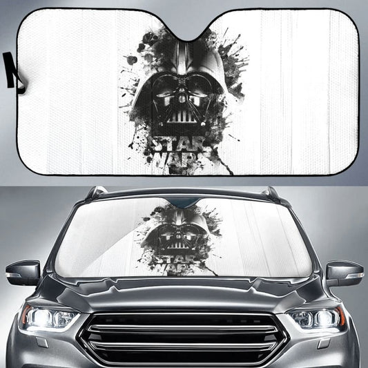 Darth Vader Head Explode Star Wars Car Auto Sun Shade