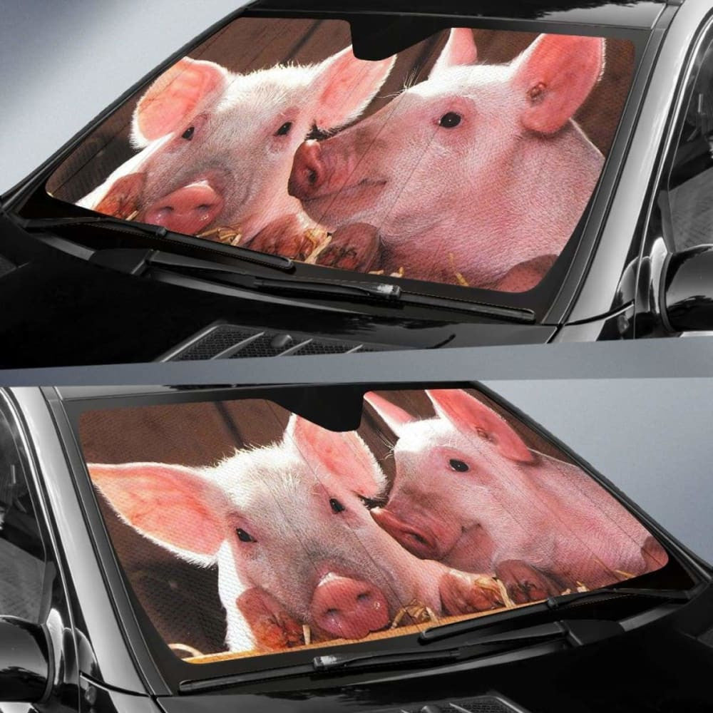 Auto Sun Shades - Pig