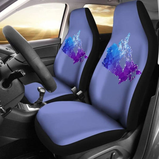 Canada Map Car Seat Cover