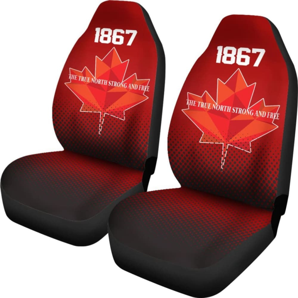 Canada Day Since Car Seat Covers