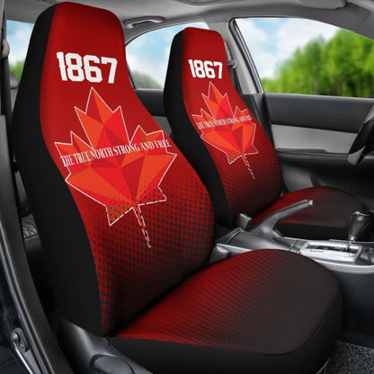Canada Day Since Car Seat Covers