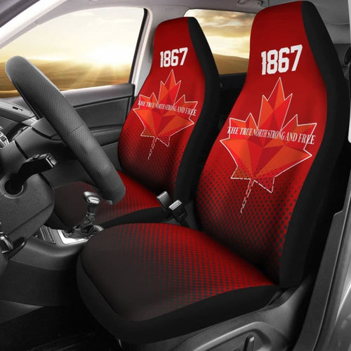 Canada Day Since Car Seat Covers