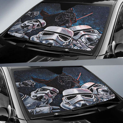 Star Wars Stormstrooper Car Sun Shades