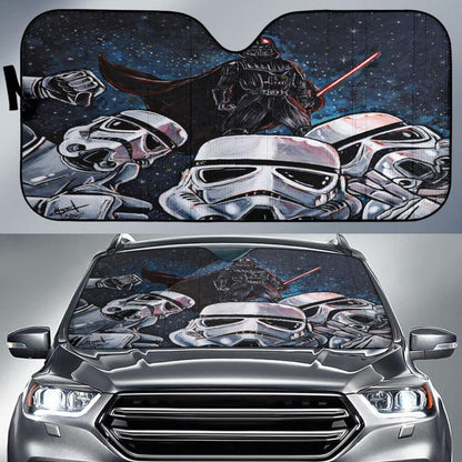 Star Wars Stormstrooper Car Sun Shades