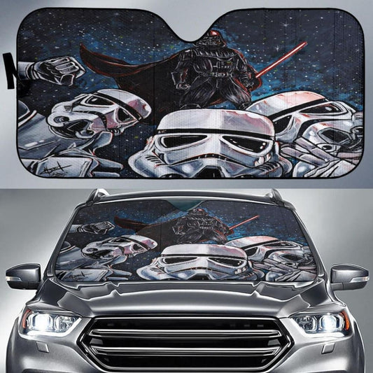Star Wars Stormstrooper Car Sun Shades
