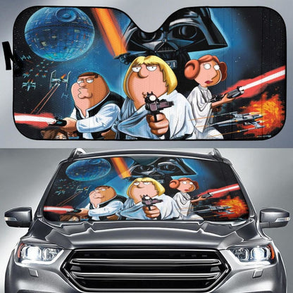 Family Guy Star War Sun Shade