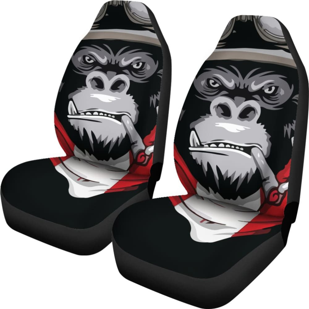 Smoke Monkey Car Seat Covers Custom Animal Car Accessories