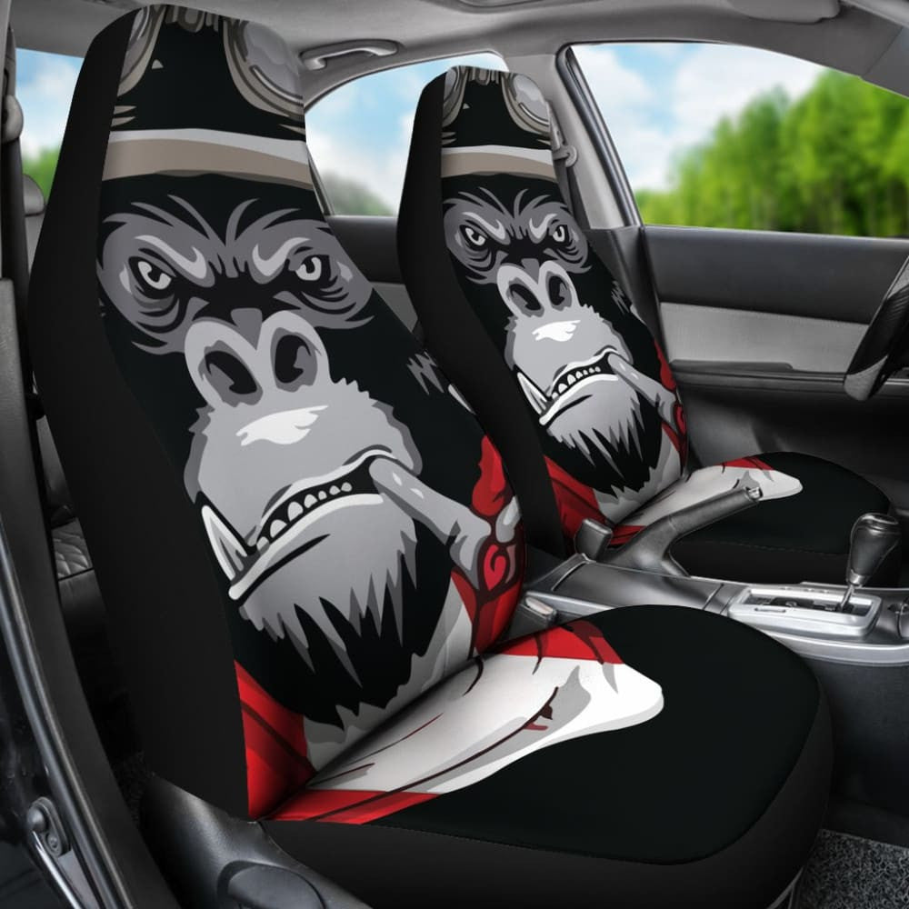 Smoke Monkey Car Seat Covers Custom Animal Car Accessories