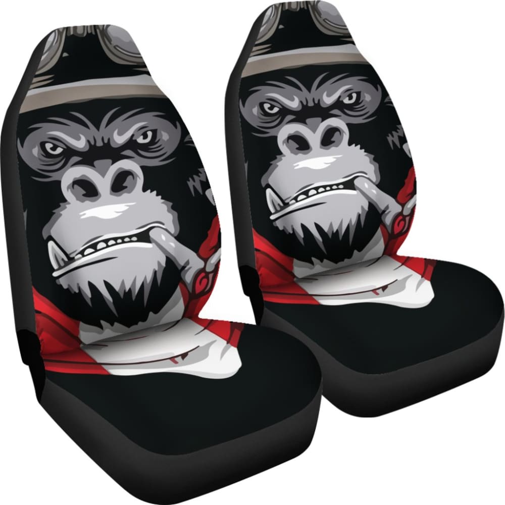 Smoke Monkey Car Seat Covers Custom Animal Car Accessories