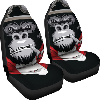 Smoke Monkey Car Seat Covers Custom Animal Car Accessories