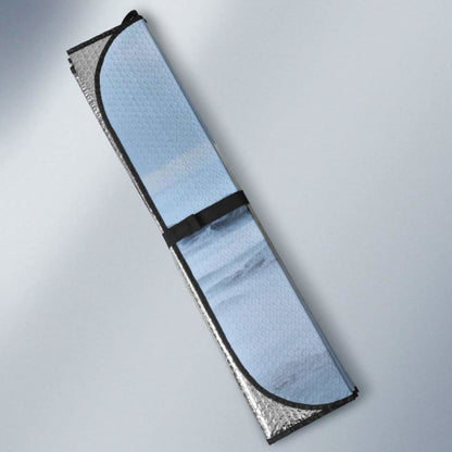 Polar Bear Print Car Sun Shade