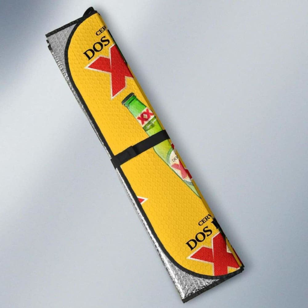 Dos Equis Car Sun Shade Auto Sun Visor For Beer Lover