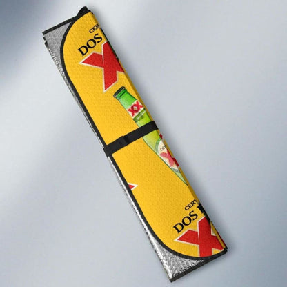 Dos Equis Car Sun Shade Auto Sun Visor For Beer Lover