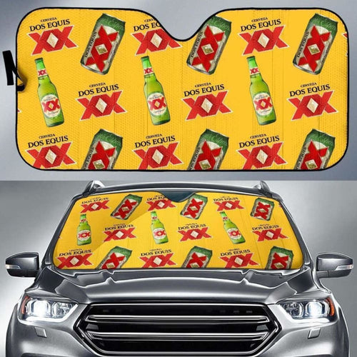 Dos Equis Car Sun Shade Auto Sun Visor For Beer Lover