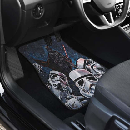 Darth Vader And Stormtroopers Stars War Front And Car Floor Mats
