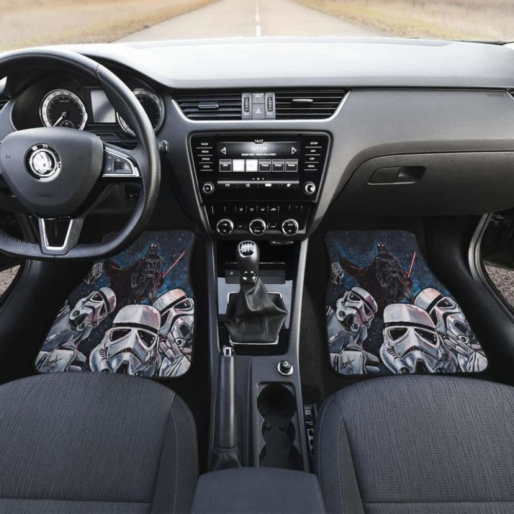 Darth Vader And Stormtroopers Stars War Front And Car Floor Mats