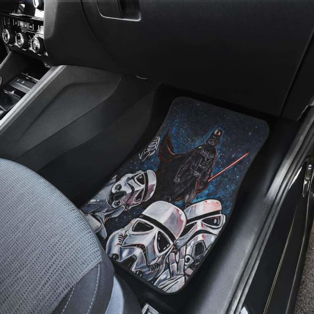 Darth Vader And Stormtroopers Stars War Front And Car Floor Mats