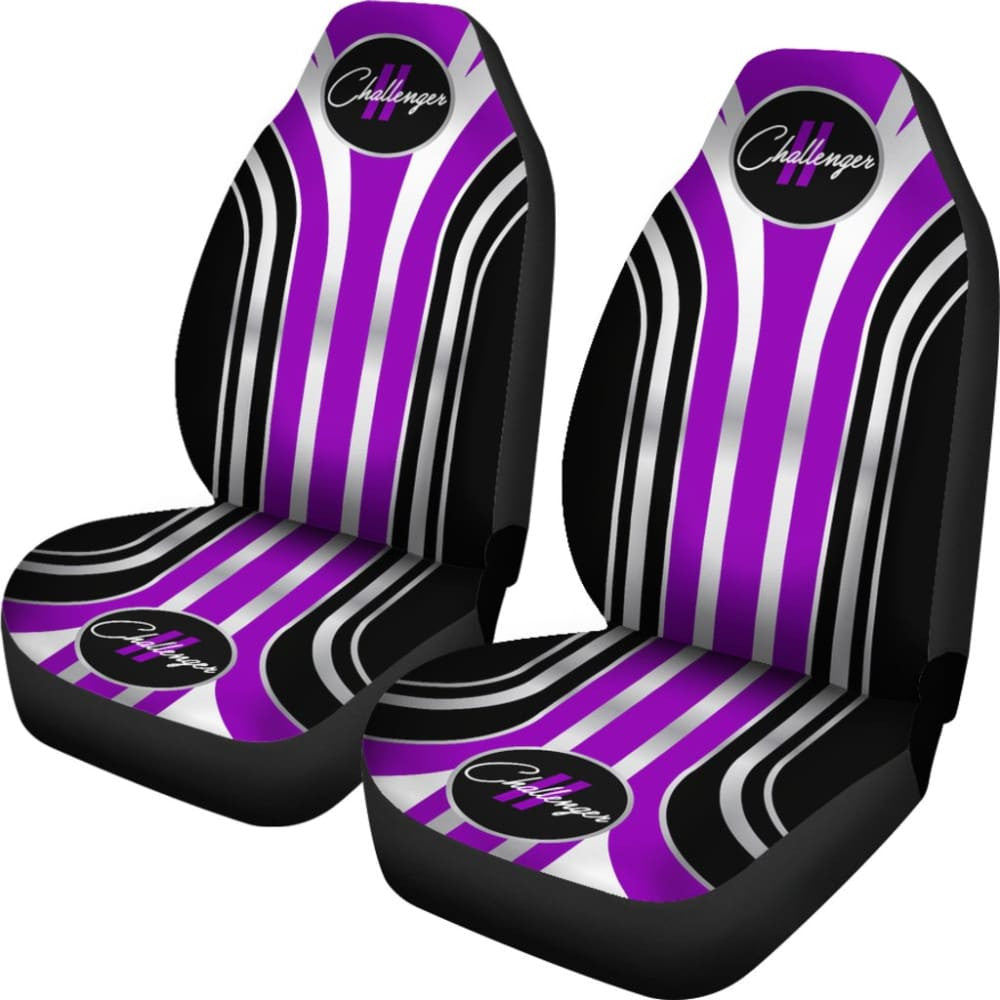 Purple Dodge Challenger Car Accessories Car Seat Covers