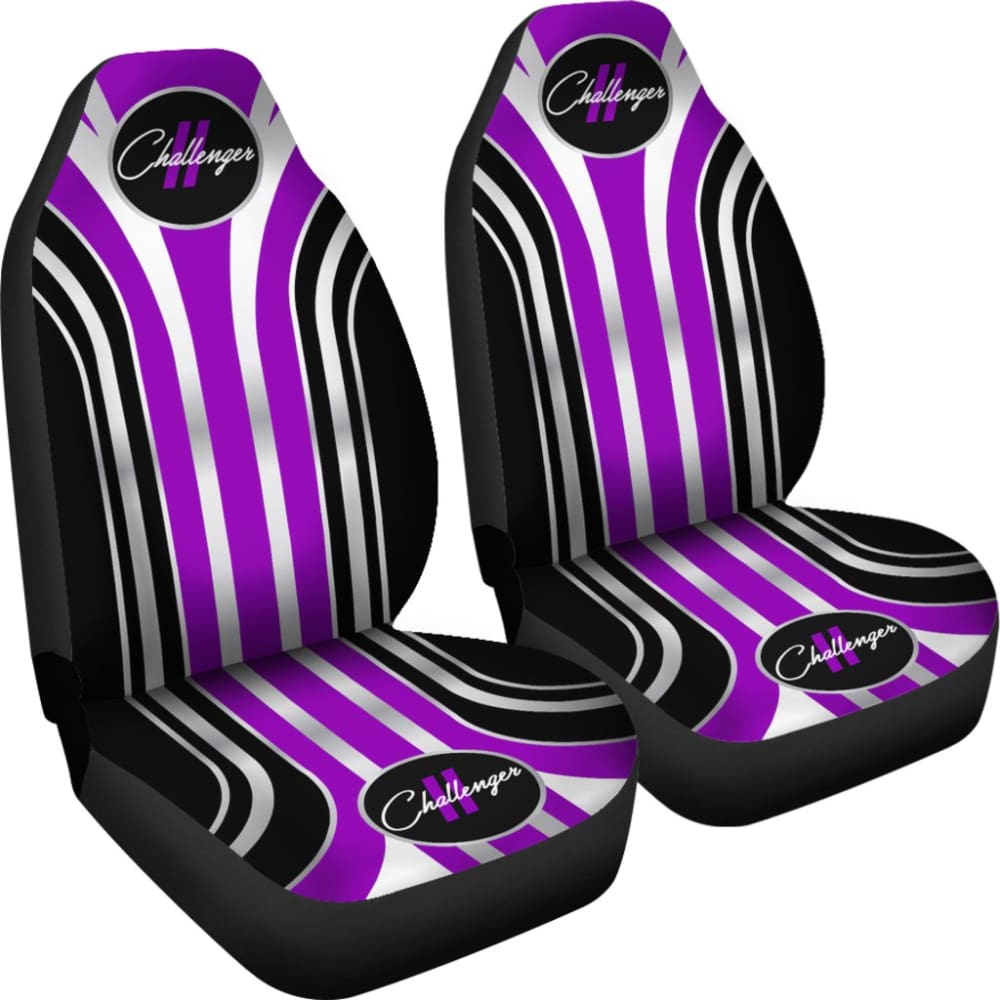 Purple Dodge Challenger Car Accessories Car Seat Covers