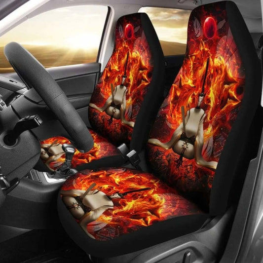Fox Japan God Car Seat Covers