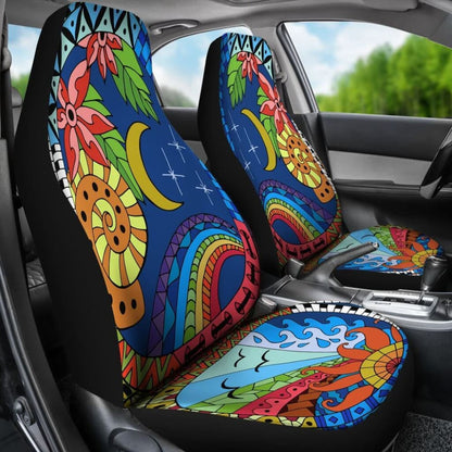 The Sun And The Moon Car Seat Covers