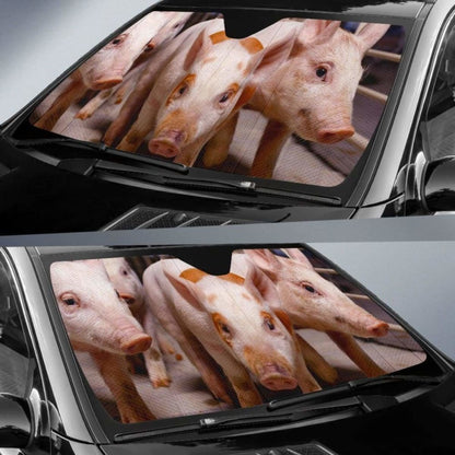 Auto Sun Shades - Pig