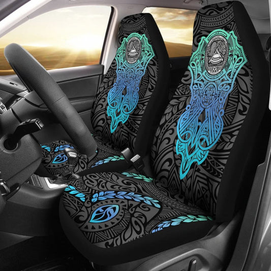 Samoan Polynesian Print Custom Car Seat Covers