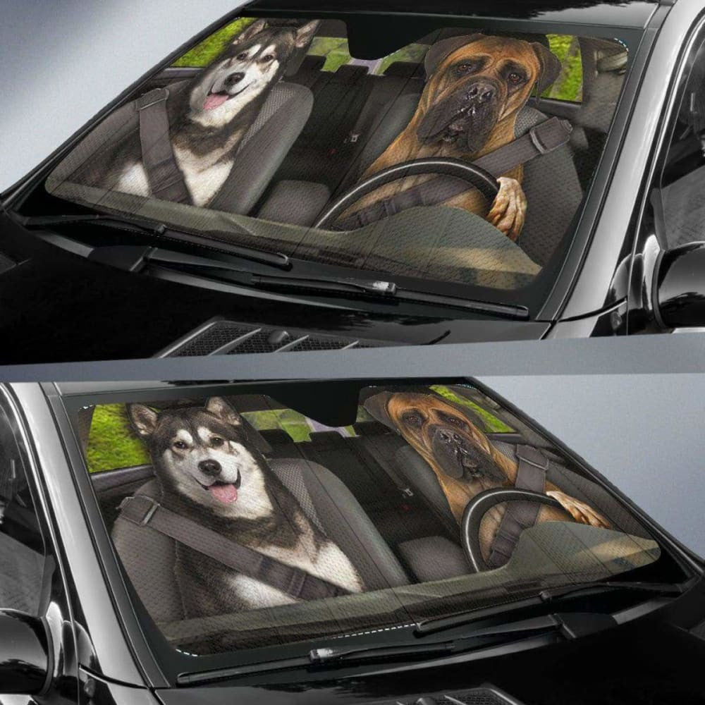 Dogs - Auto Sun Shade