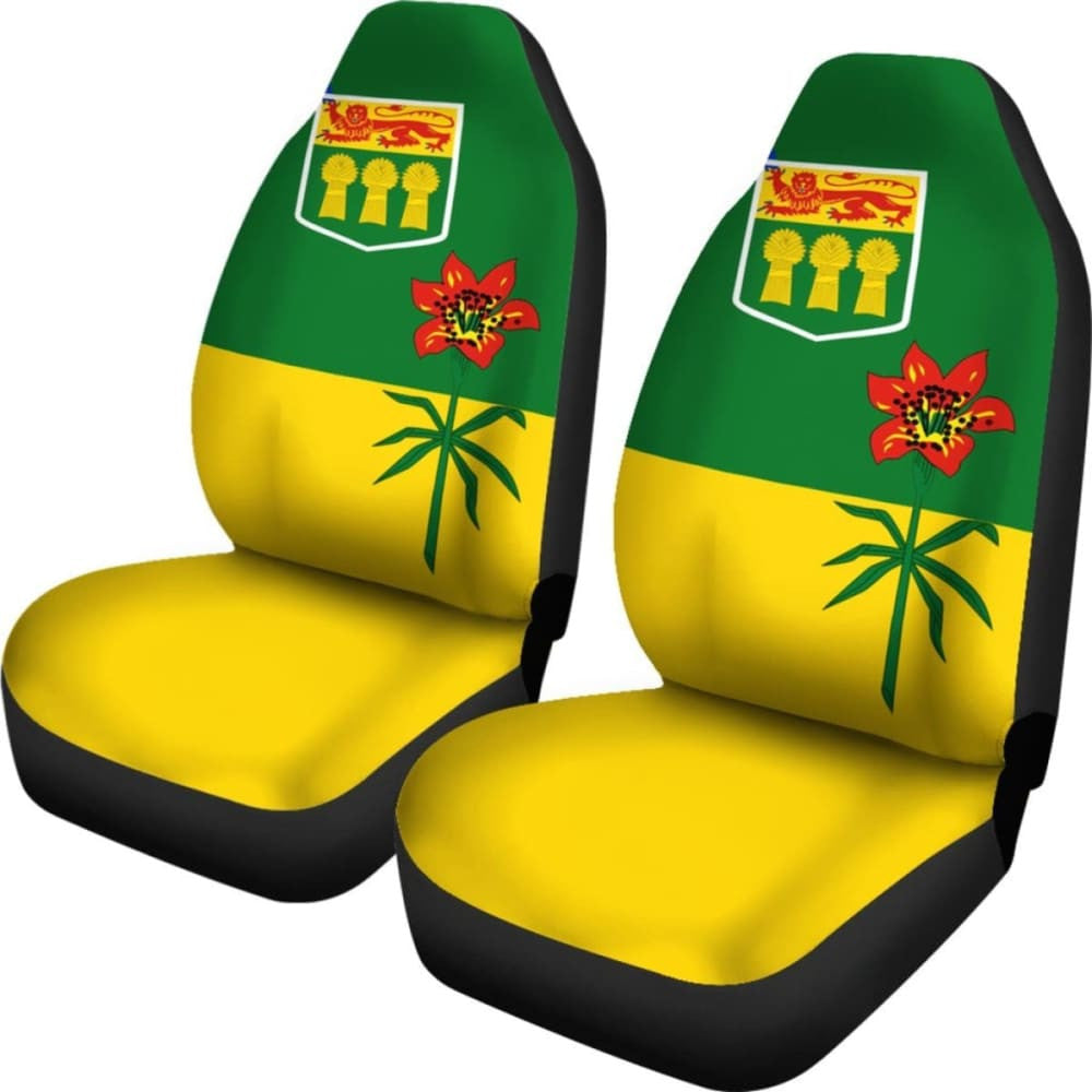Canada Saskatchewan Flag Car Seat Covers