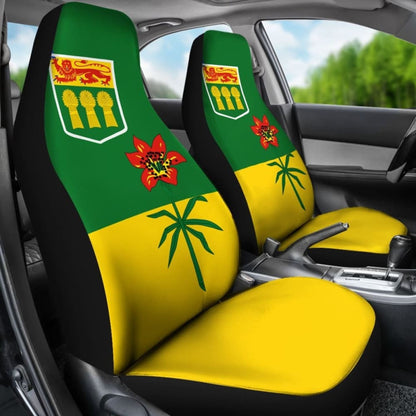 Canada Saskatchewan Flag Car Seat Covers