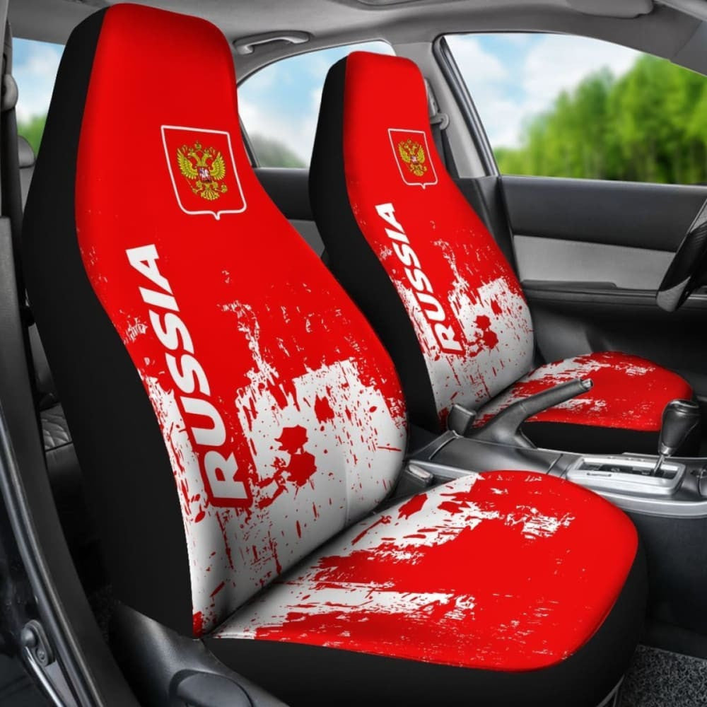 Russia Car Seat Covers Smudge Style