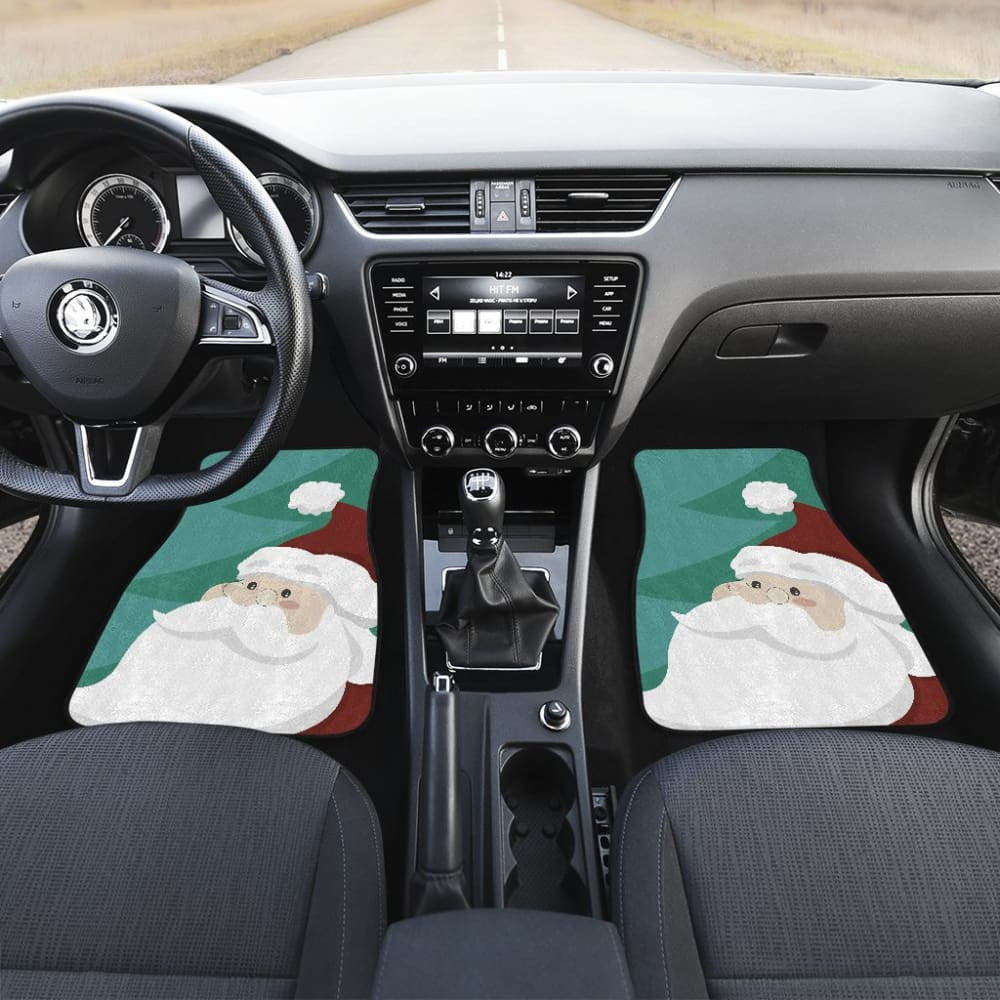 Christmas Decoration Santa Claus Car Floor Mats
