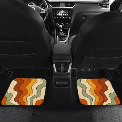 Retro Vibes Car Floor Mats