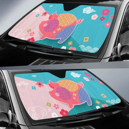 Auto Sun Shades - Pig