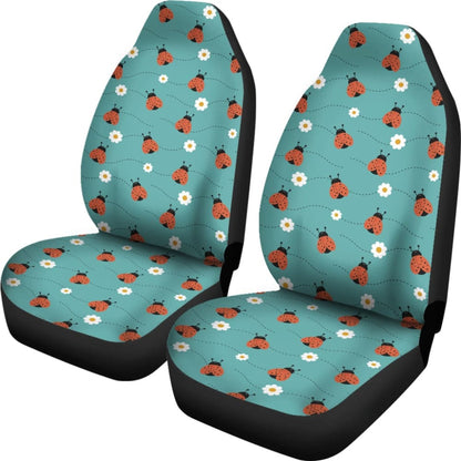 Amazing Gift Idea Ladybug Love Pattern Car Seat Covers