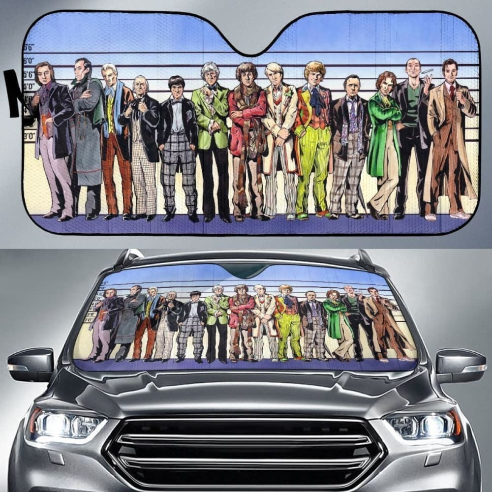 Doctor Who Squad Auto Sun Shade Amazing