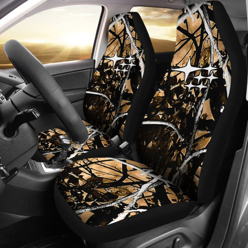 Outshine Camouflage Subaru Printed Car Seat Covers