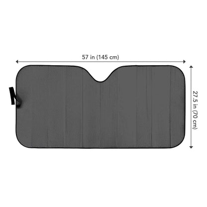 Calavera Fresh Look Design # Auto Sun Shade (Vintage Retro)