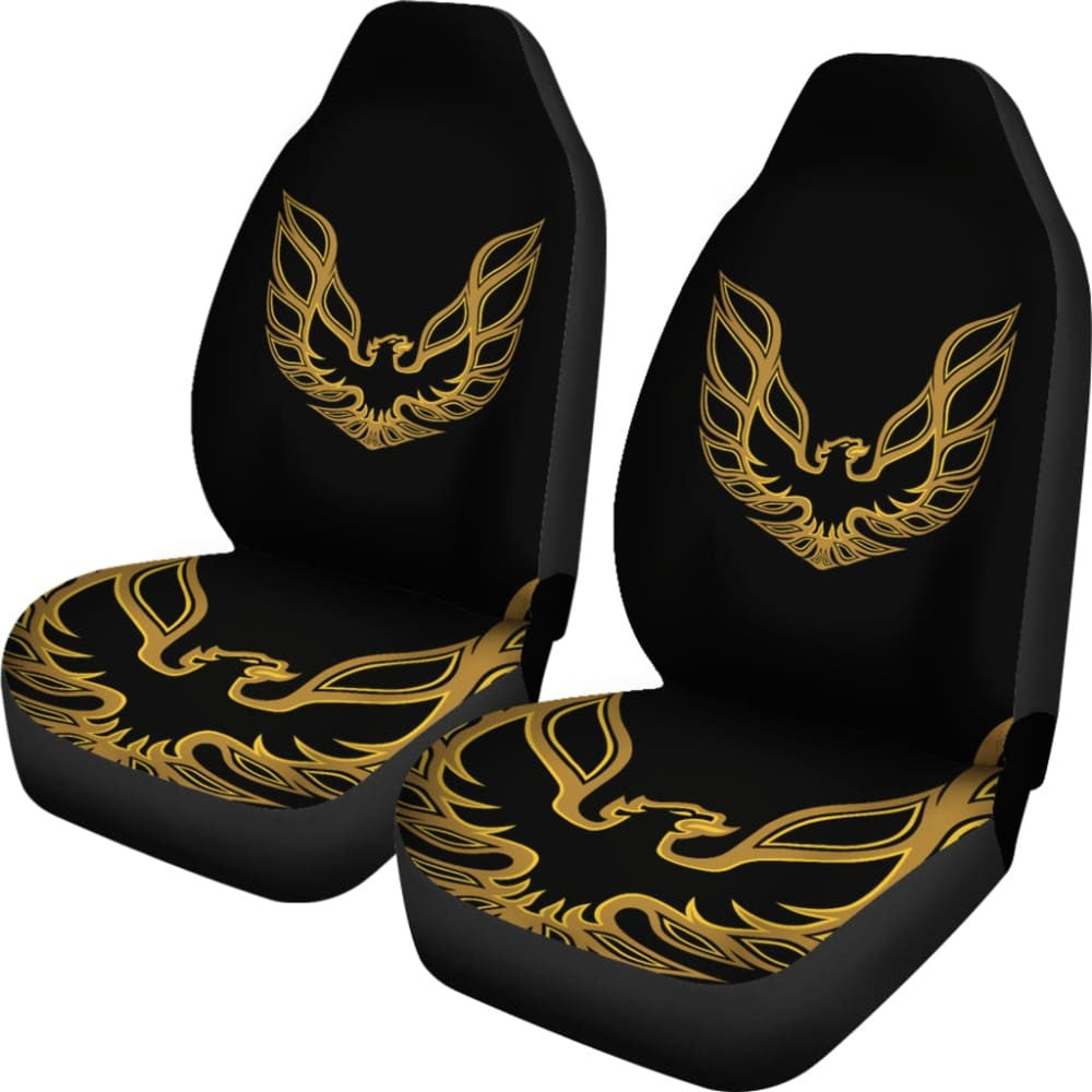 Pontiac Firebird Dark Themed Car Seat Covers Custom