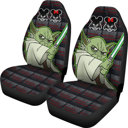 Baby Yoda Lightsaber Star Wars Car Seat Covers